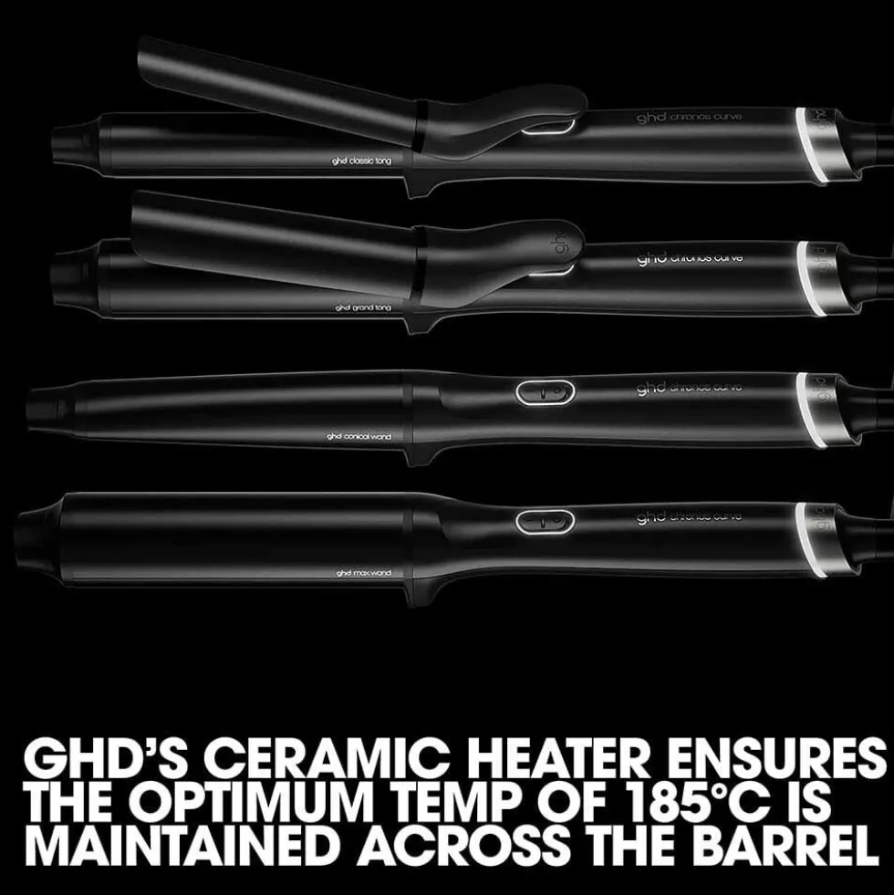 ghd Chronos Curve Classic Tong, Black
