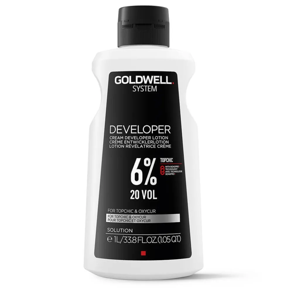 Goldwell System Topchic & Oxycur Cream Developer Lotion 6% 1L