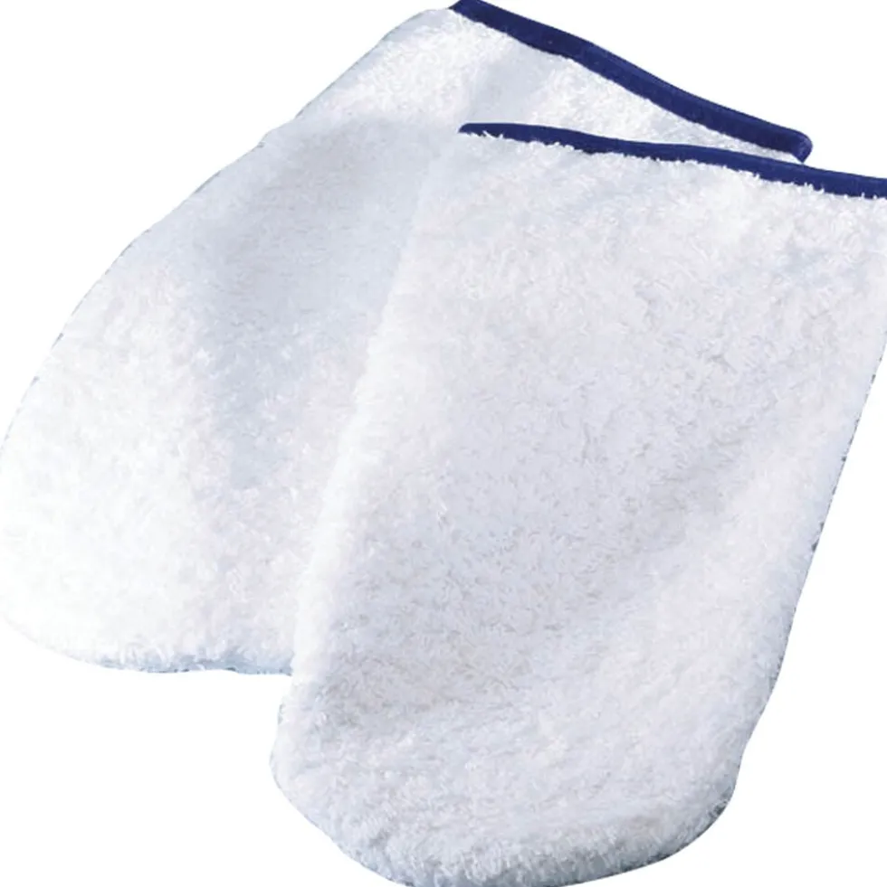 Hive of Beauty Cotton Manicure Mitts, 1 Pair