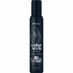 Indola Color Style Mousse Temporary Hair Colour - Silver 200ml