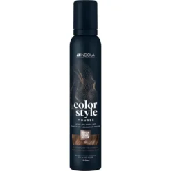 Indola Color Style Mousse Temporary Hair Colour - Silver 200ml