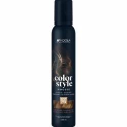 Indola Color Style Mousse Temporary Hair Colour - Silver 200ml
