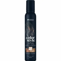 Indola Color Style Mousse Temporary Hair Colour - Silver 200ml