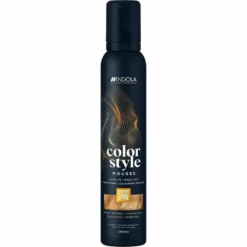 Indola Color Style Mousse Temporary Hair Colour - Silver 200ml