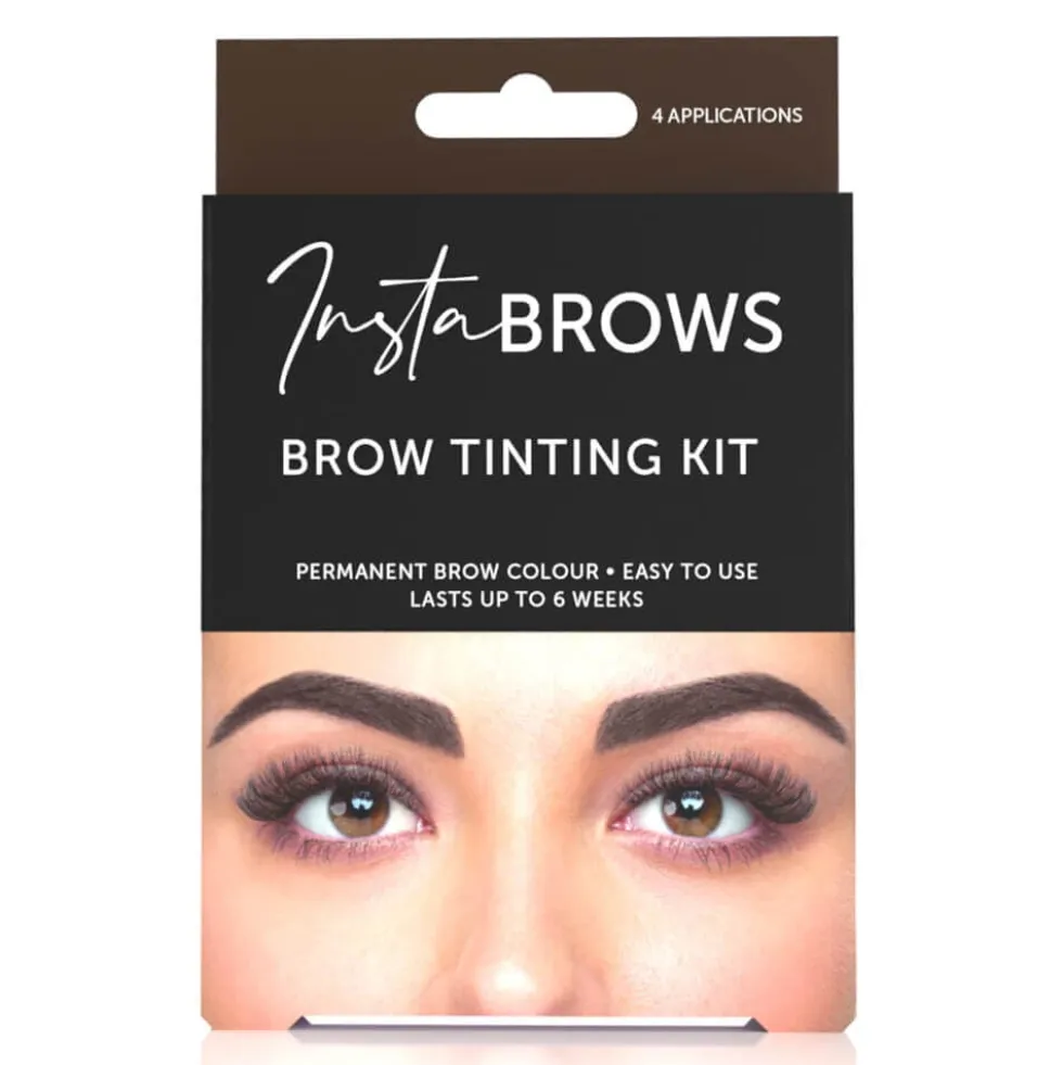 Insta Brows Tinting Kit, Medium - Dark Brown