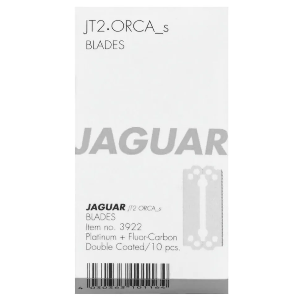 Jaguar JT2 & Orca S Replacement Razor Blades, Pack of 10