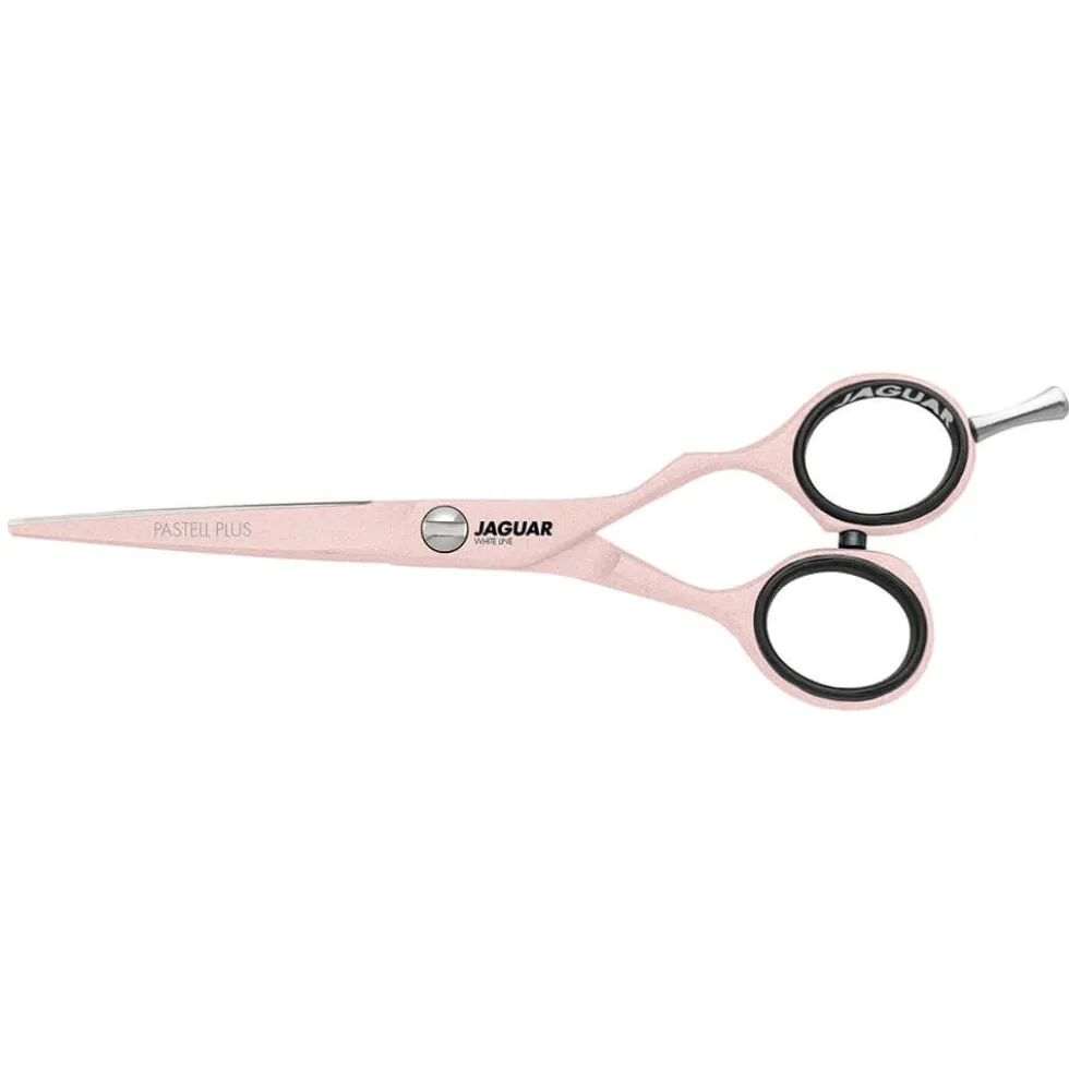 Jaguar White Line Pastell Plus Rose Offset Scissors 5.5 inch