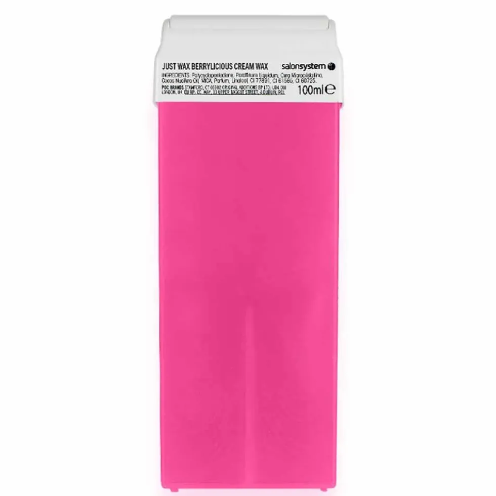 Just Wax Crème Berrylicious Roller Strip Wax, 6x100ml