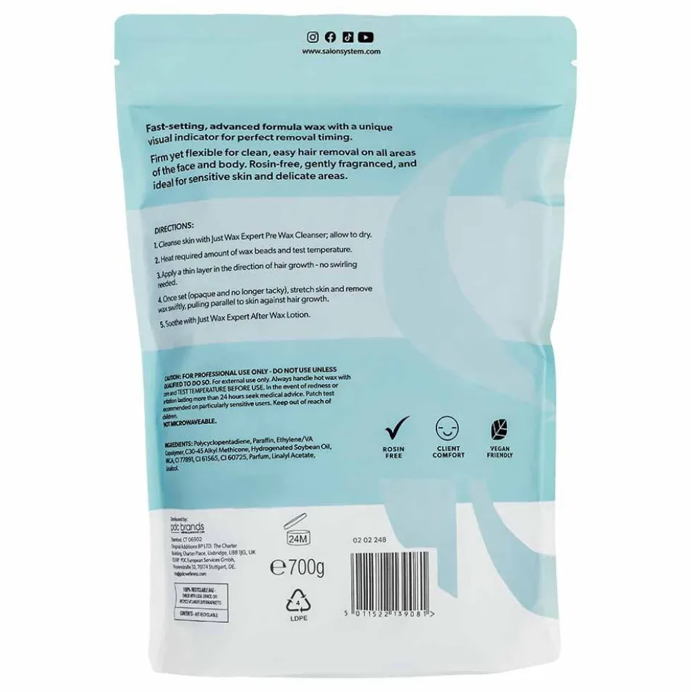 Just Wax Expert Advanced Stripless Hot Wax Beads 700g