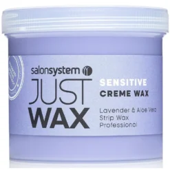 Just Wax Sensitive Lavender & Aloe Vera Crème Strip Wax 450g