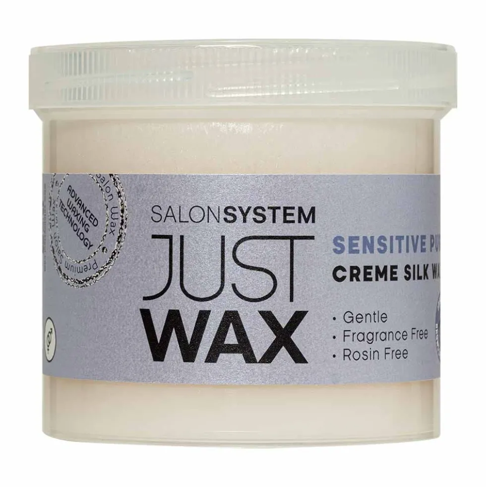 Just Wax Sensitive Pure Silk Crème Strip Wax 425g
