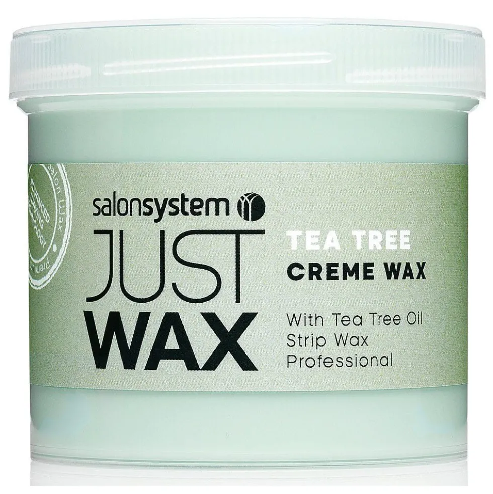 Just Wax Tea Tree Crème Strip Wax 450g