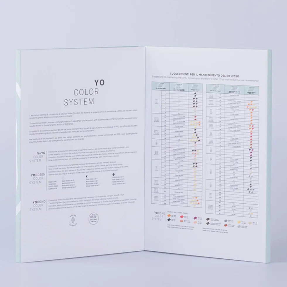 Kemon Compact Colour Chart 020 for Export
