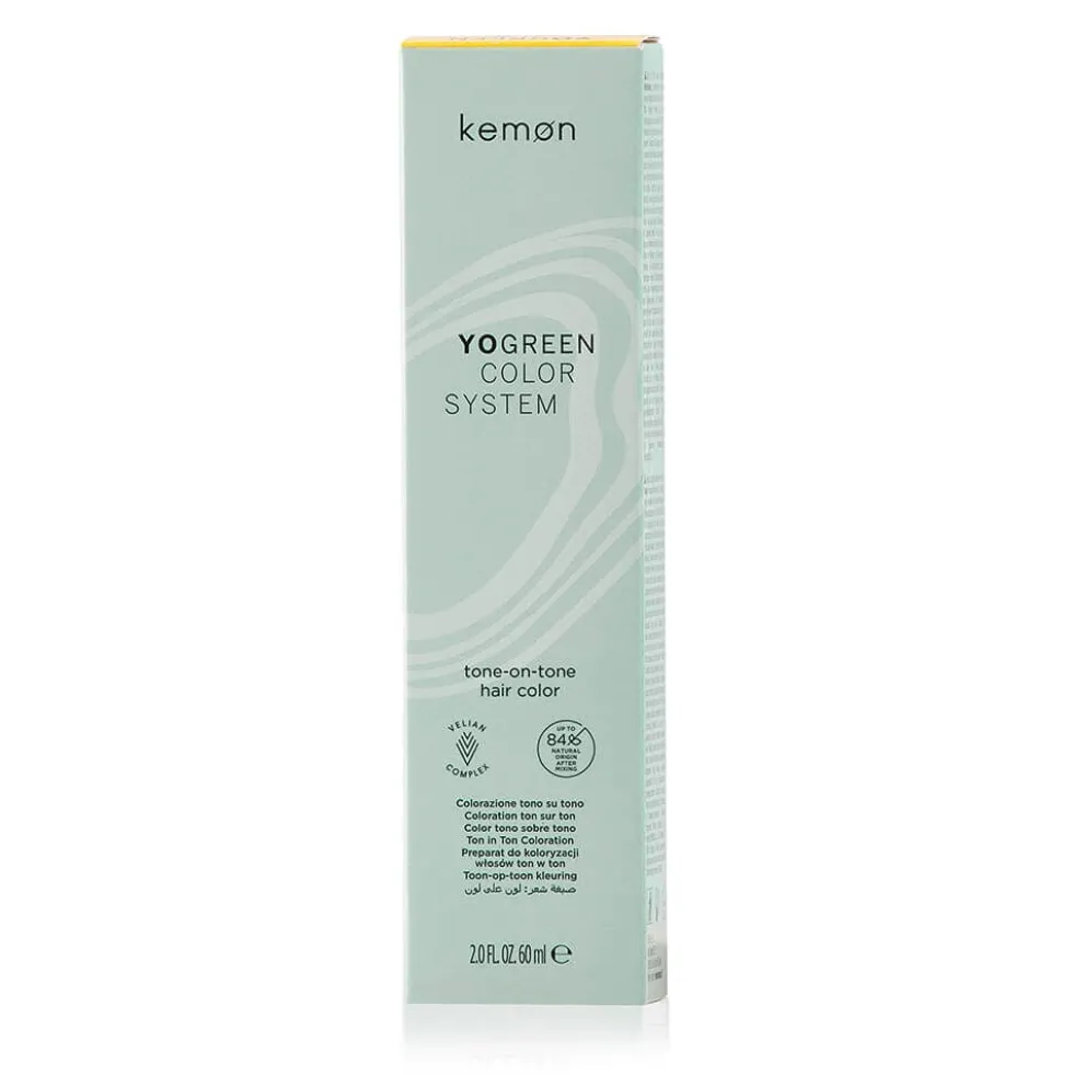 Kemon Yo Green Demi Permanent Hair Colour - 10.42 Platinum Copper Beige Blonde 60ml