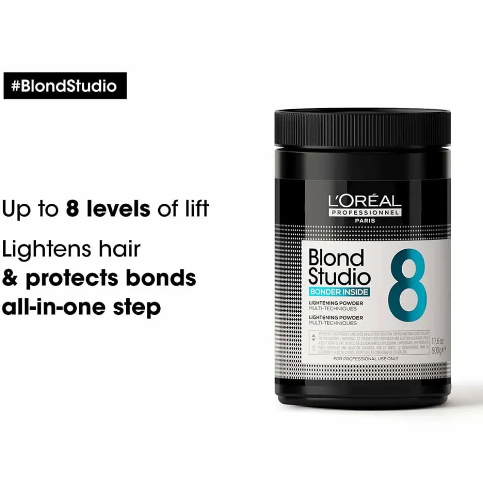 L'Oréal Professionnel Blond Studio 8 Multi Techniques Bonder Inside Lightening Powder 500g