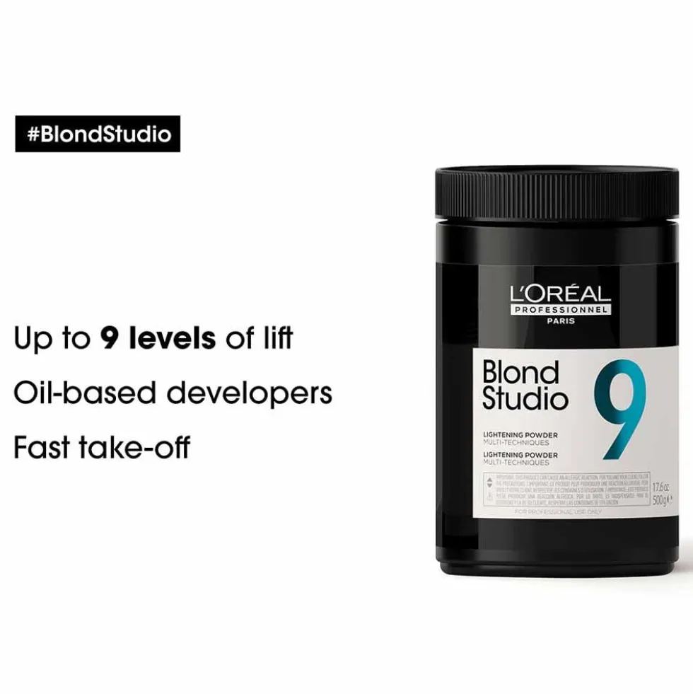 L'Oréal Professionnel Blond Studio 9 Lightening Powder 500g