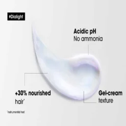 L'Oréal Professionnel Dia light Demi Permanent, Hyaluronic Acidic Gloss Colour - 10.12 60ml