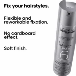 L'Oréal Professionnel Infinium Pure Soft Hair Spray 300ml