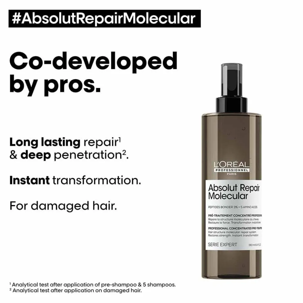 L'Oréal Professionnel Serie Expert Absolut Repair Molecular Pre-Shampoo Treatment 190ml
