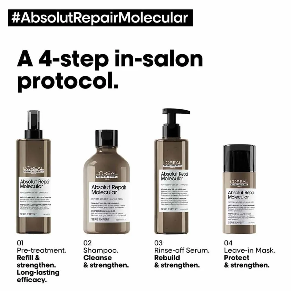 L'Oréal Professionnel Serie Expert Absolut Repair Molecular Pre-Shampoo Treatment 190ml