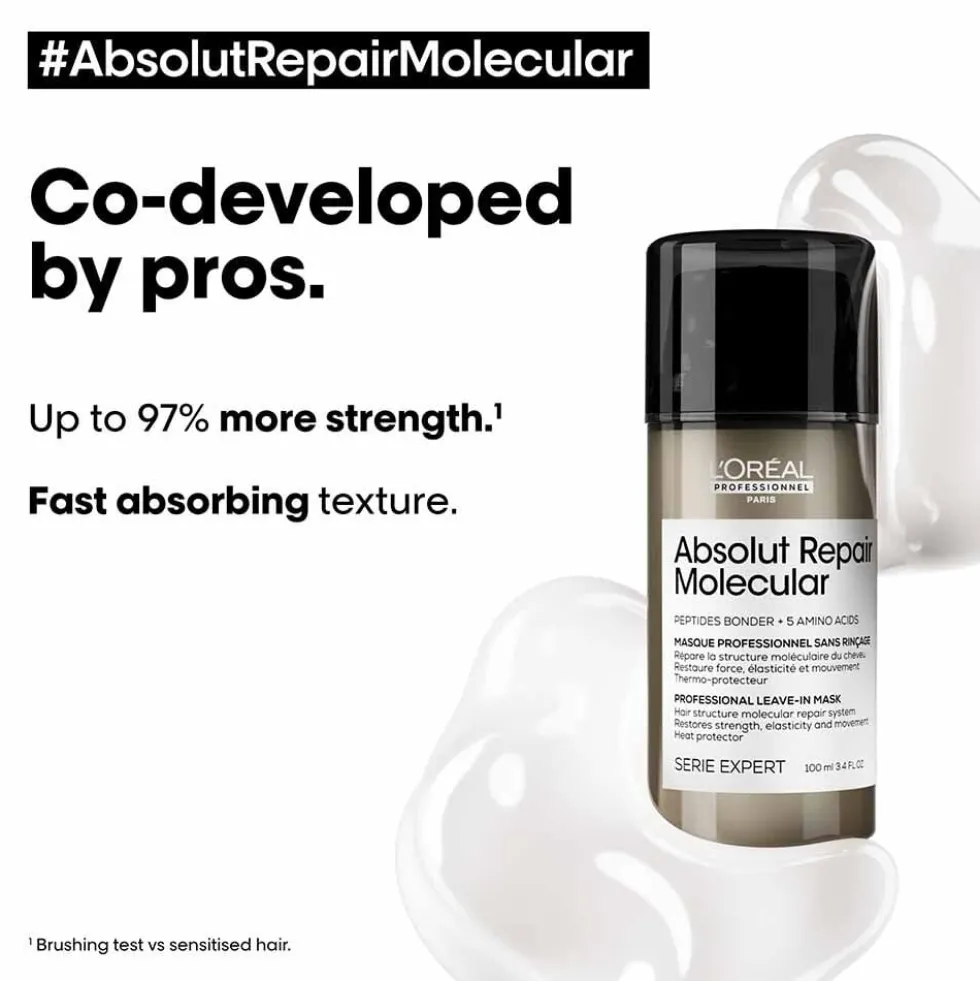 L'Oréal Professionnel Serie Expert Absolut Repair Molecular Leave-In Cream 100ml