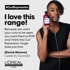 L'Oréal Professionnel Serie Expert Curl Expression Moisturising & Hydrating Shampoo for Curls & Coils 1500ml