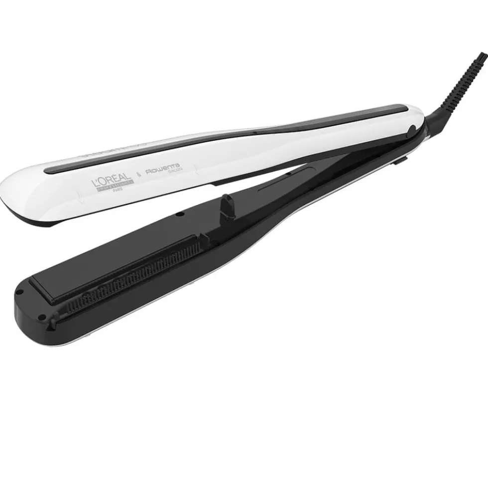 L'Oréal Professionnel Steam Hair Straightener & Styling Tool, For All Hair Types, SteamPod 3, UK Plug