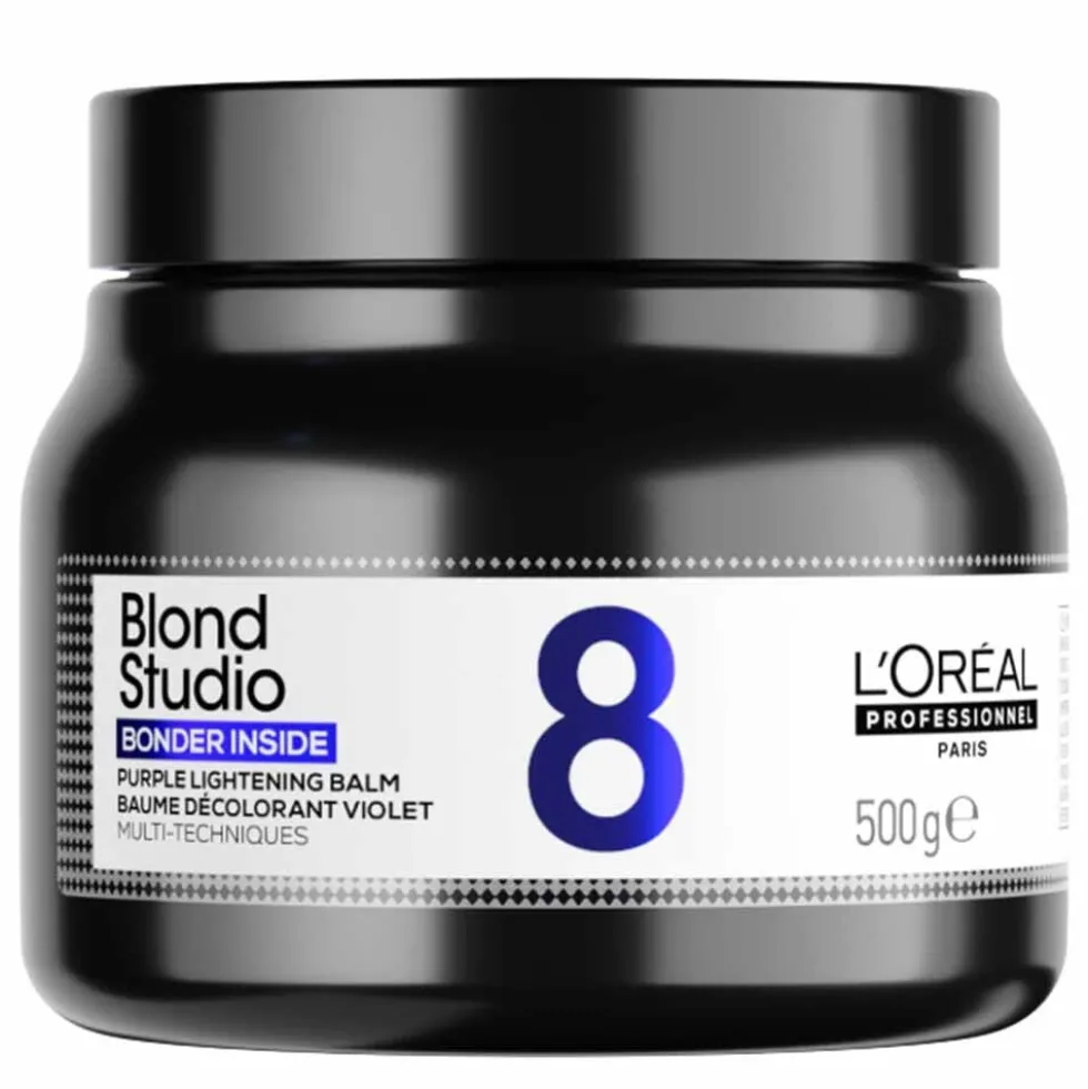 L’Oreal Professionnel Blond Studio 8 Purple Lightening Balm 500g