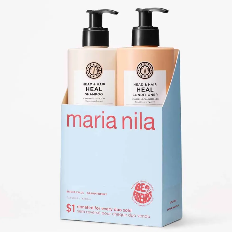 Maria Nila Head & Hair Heal Shampoo & Conditioner Duo, 2x 500ml