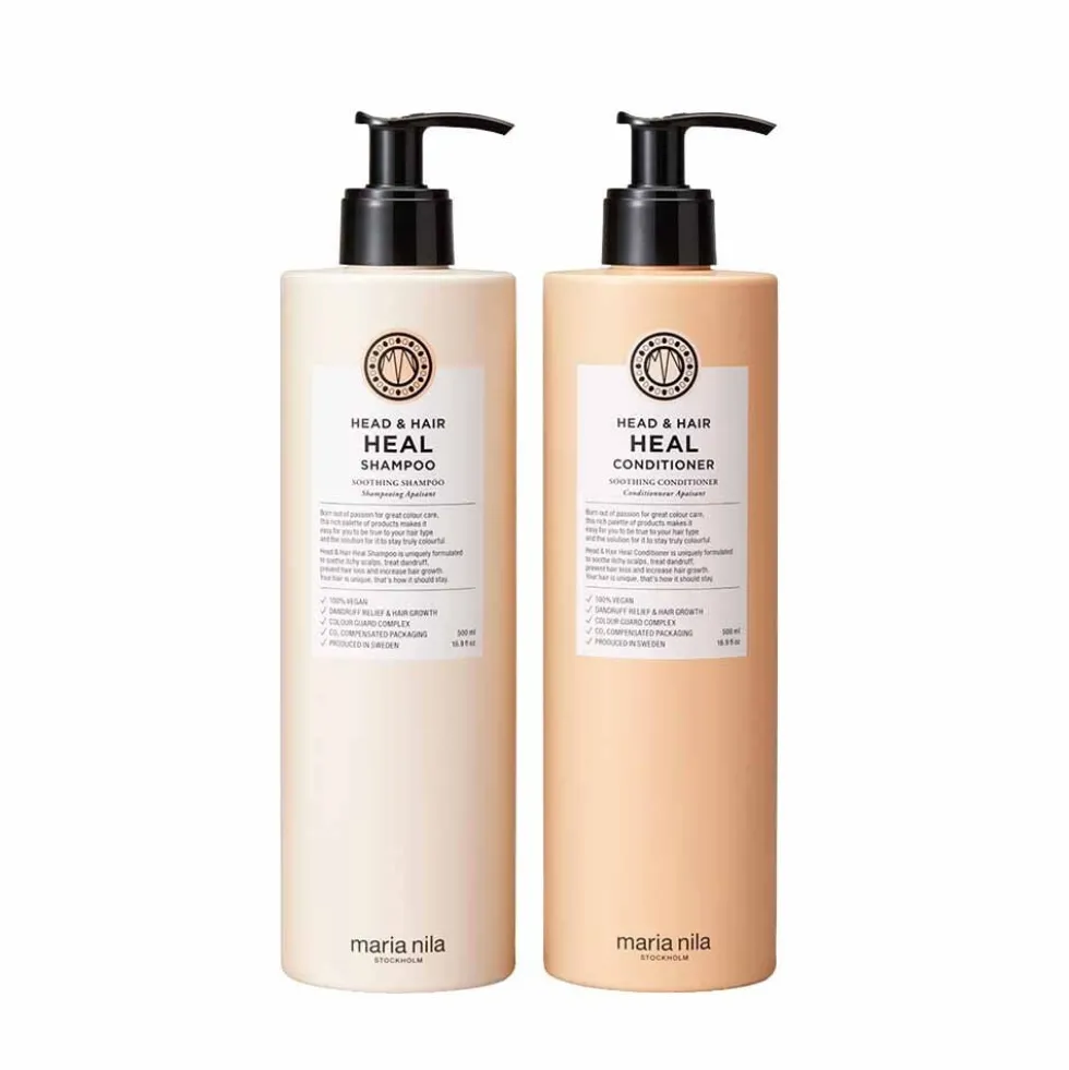Maria Nila Head & Hair Heal Shampoo & Conditioner Duo, 2x 500ml