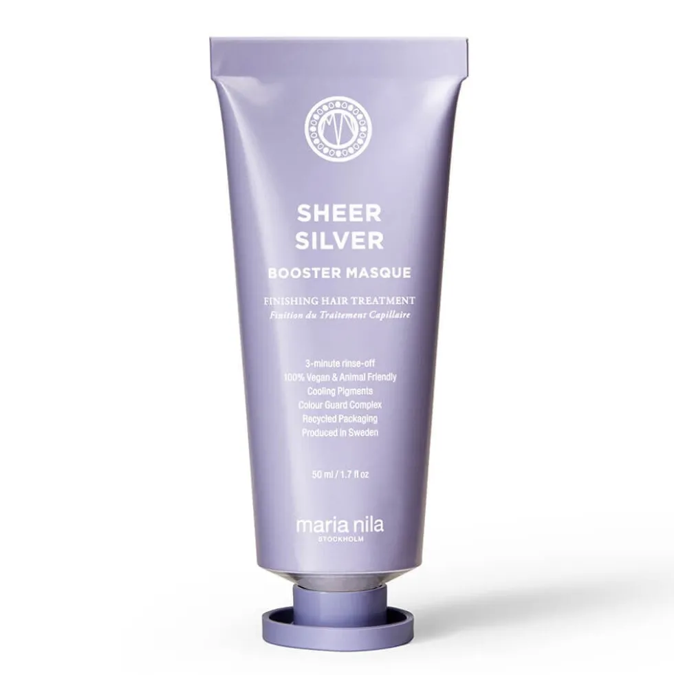 Maria Nila Sheer Silver Booster Masque Finishing Hair Treatment 50ml