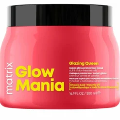 Matrix Glow Mania Super Gloss Protecting Mask for Dull & Color-treated Hair 500ml