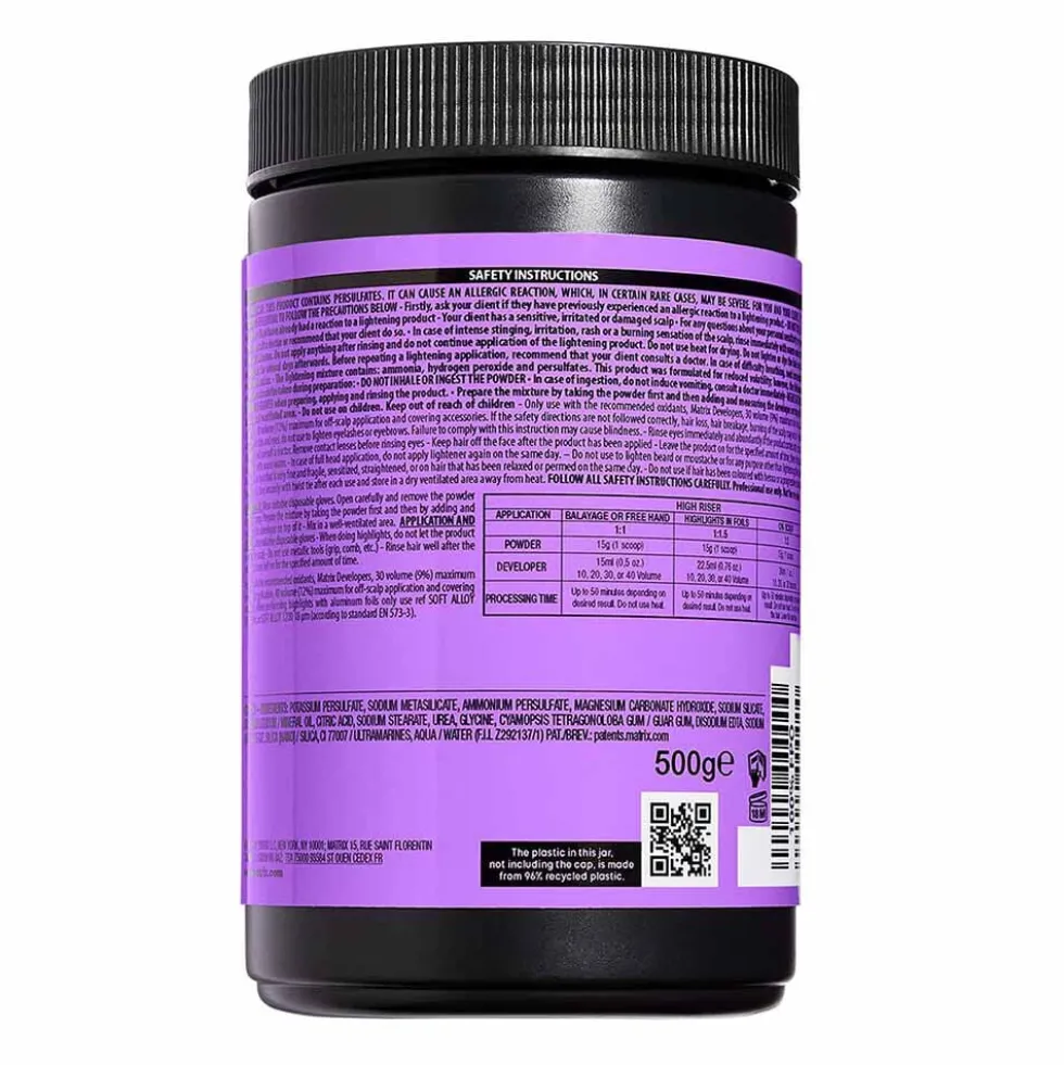 Matrix High Riser Pre- Bonded Powder Lightener 500g