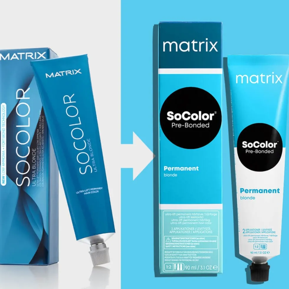 Matrix SoColor Permanent Hair Colour Ultra-Blondes UL-A+ 90ml