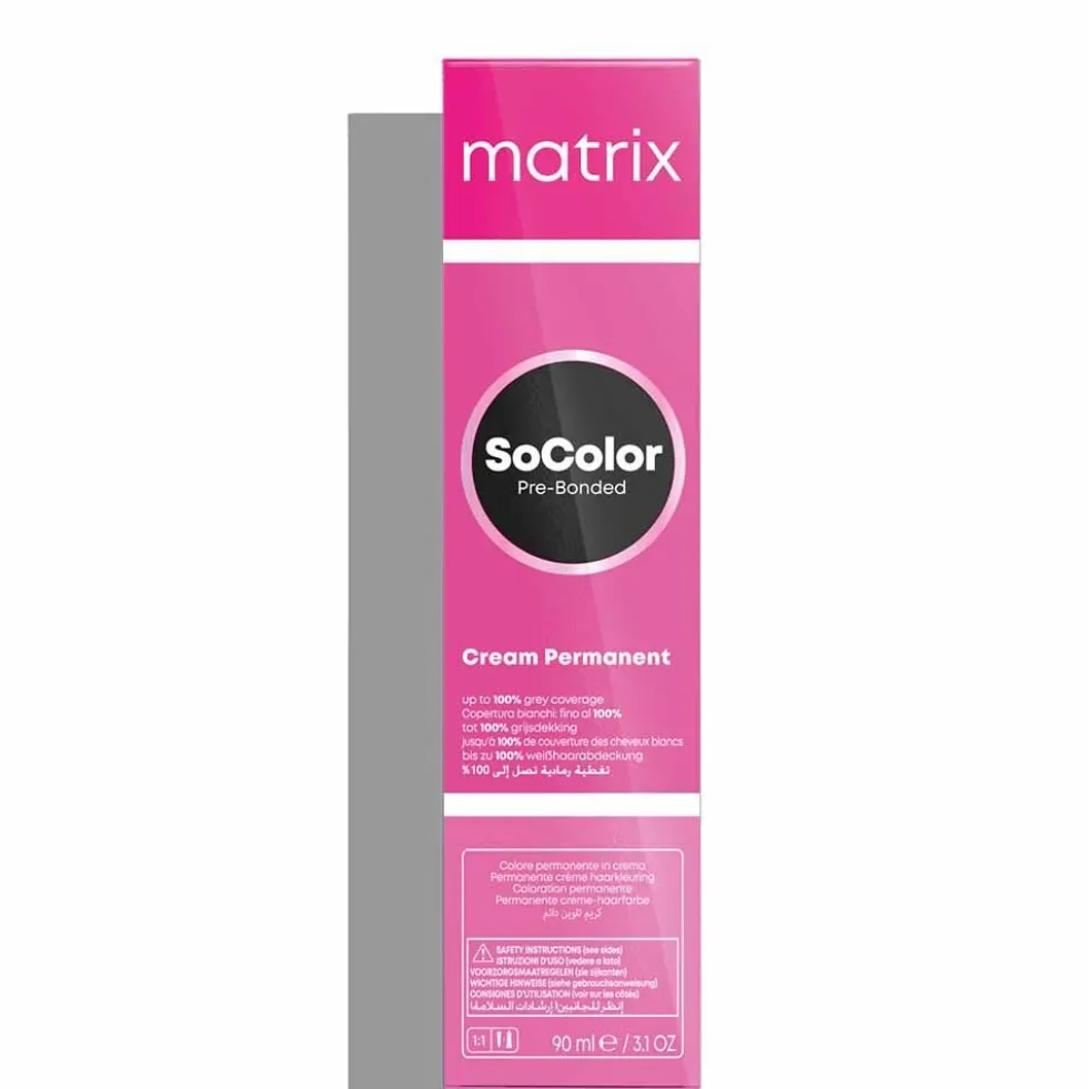 Matrix SoColor Pre-Bonded Permanent Hair Colour Blended Natural - 6N 90ml