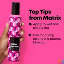 Matrix Styling Setter Mousse for Setting and Conditioning 232ml