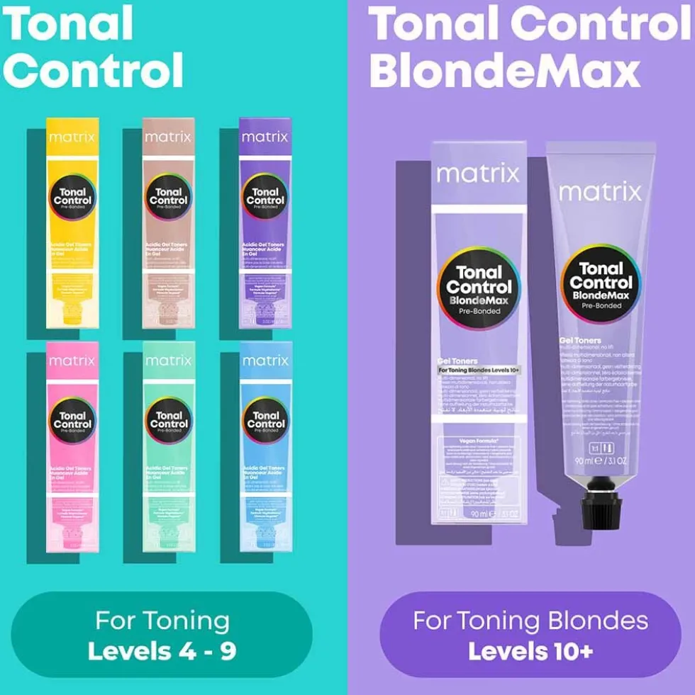 Matrix Tonal Control Pre-Bonded Gel Toner – 9V 90ml