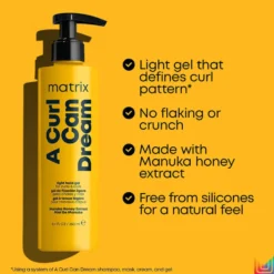 Matrix Total Results A Curl Can Dream Light Hold Defining Gel 250ml