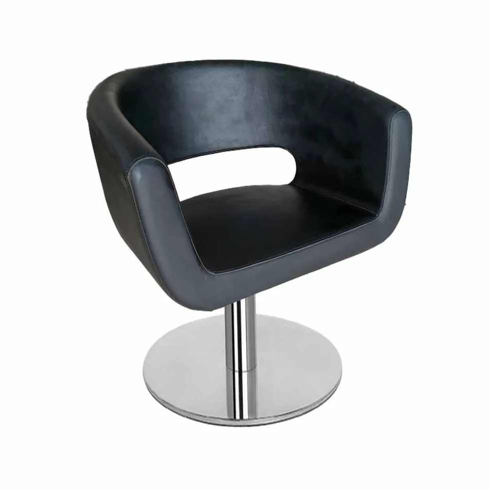 Mirplay Luna Styling Chair, Black