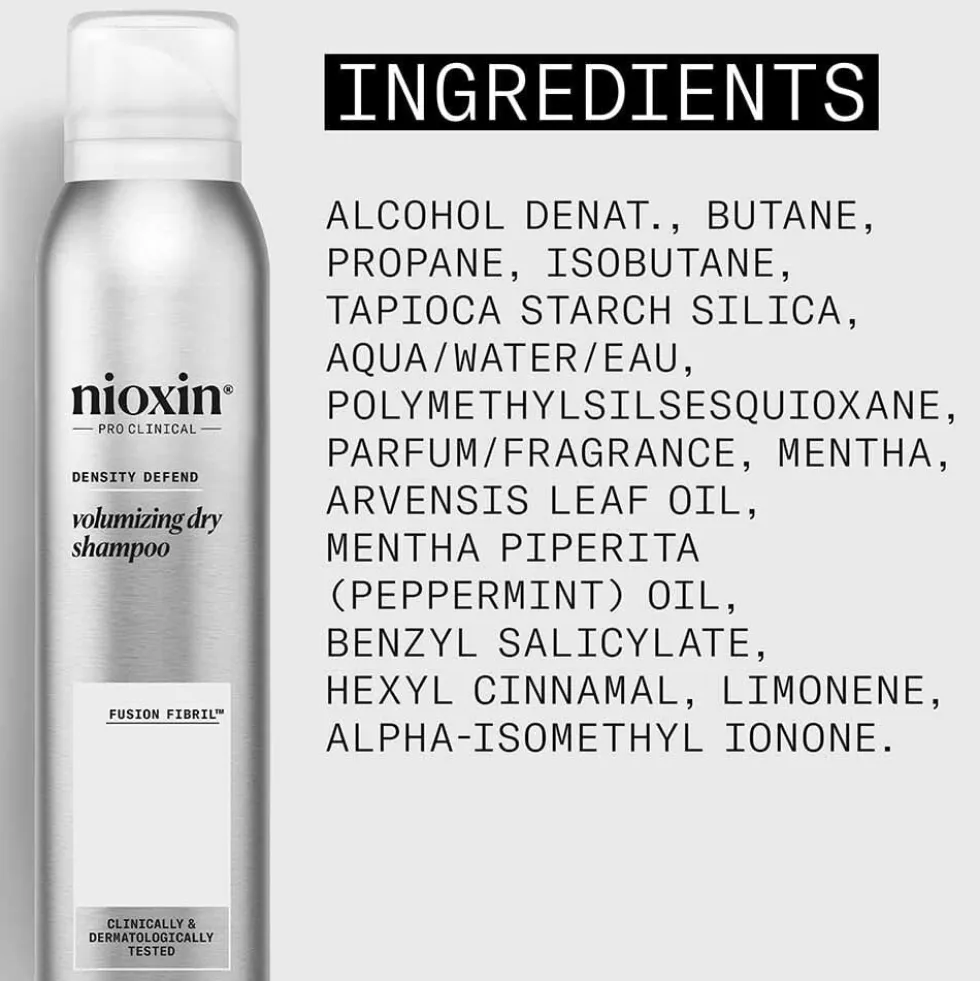 Nioxin Density Defend Volumising Dry Shampoo for Fine Hair 180ml