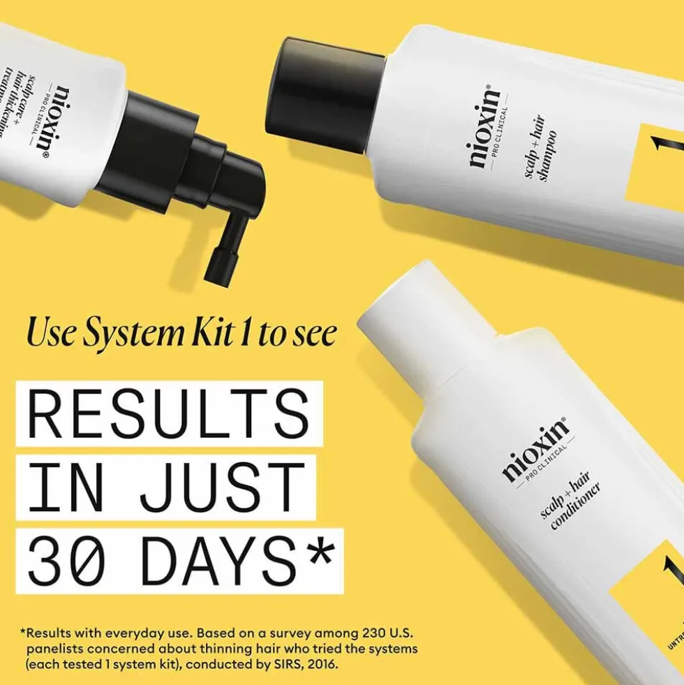 Nioxin Scalp + Hair Thickening System 1 - Trial Kit 1