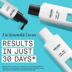 Nioxin Scalp + Hair Thickening System 3 Treatment Serum for Coloured Hair with Light Thinning 100ml