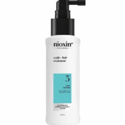 Nioxin Scalp + Hair Thickening System 3 Treatment Serum for Coloured Hair with Light Thinning 100ml