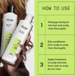 Nioxin Scalp + Hair Thickening System 2 - Trial Kit 2