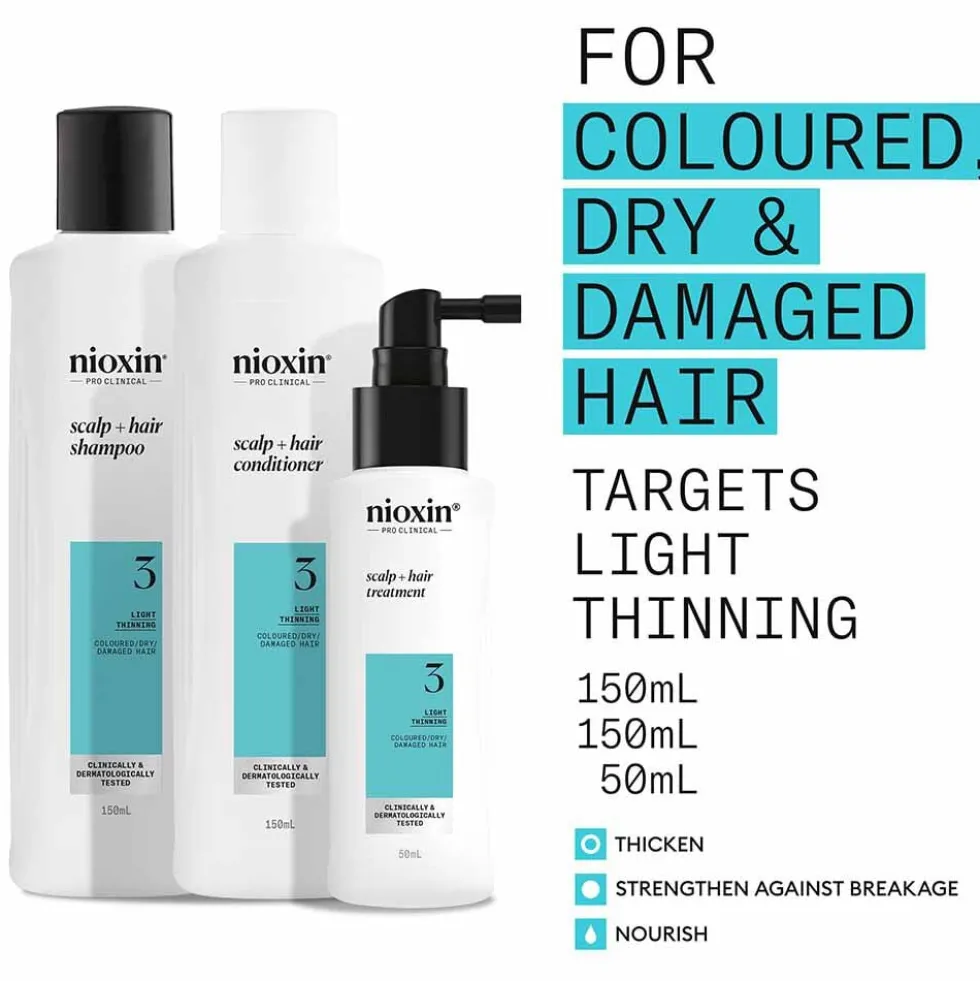 Nioxin Scalp + Hair Thickening System 3 - Trial Kit 3