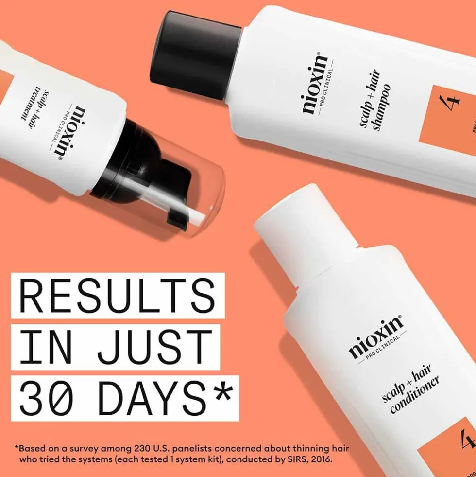 Nioxin Scalp + Hair Thickening System 4 - Trial Kit 4