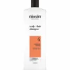 Nioxin System 4 Scalp + Hair Thickening Shampoo for Coloured, Dry and Damaged Hair with Progressed Thinning 1L
