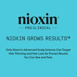 Nioxin System 3 Scalp + Hair Thickening Shampoo for Coloured, Dry and Damaged Hair with Light Thinning 1L