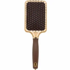 Olivia Garden Blowout Rectangular Hair Brush Gold & Brown
