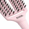 Olivia Garden Care Ionic Fingerbrush Hair Brush - Pastel Pink
